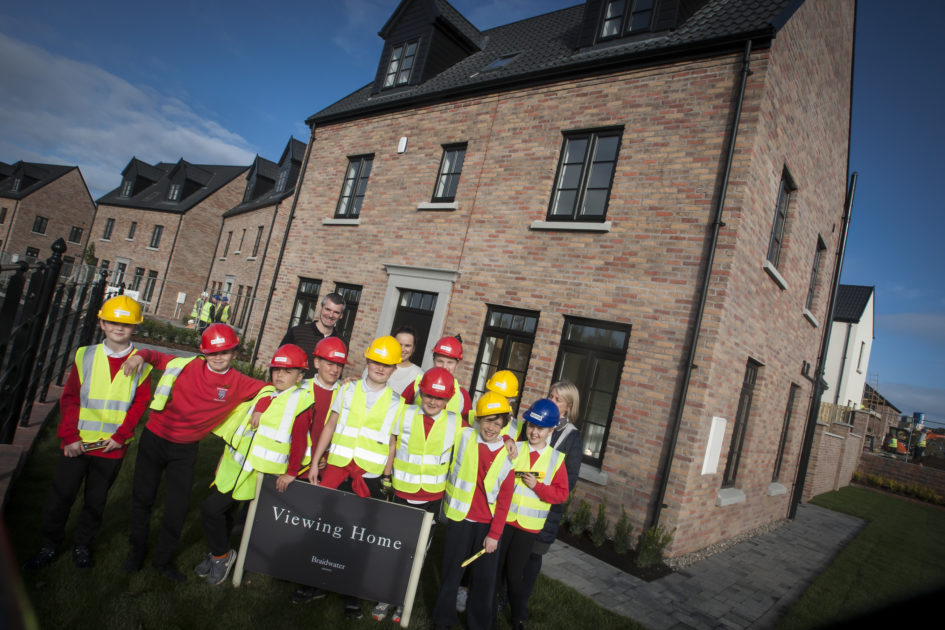 Pupils from Drumahoe Primary School visit Beech Hill View Braidwater