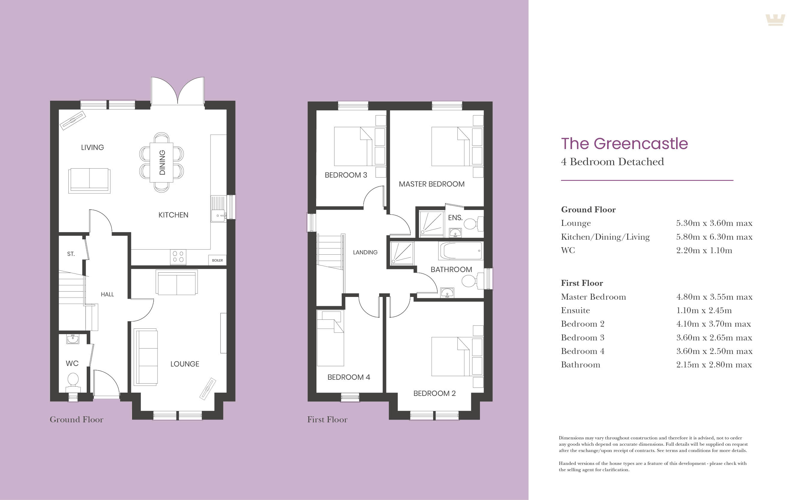 The Greencastle Braidwater Homes